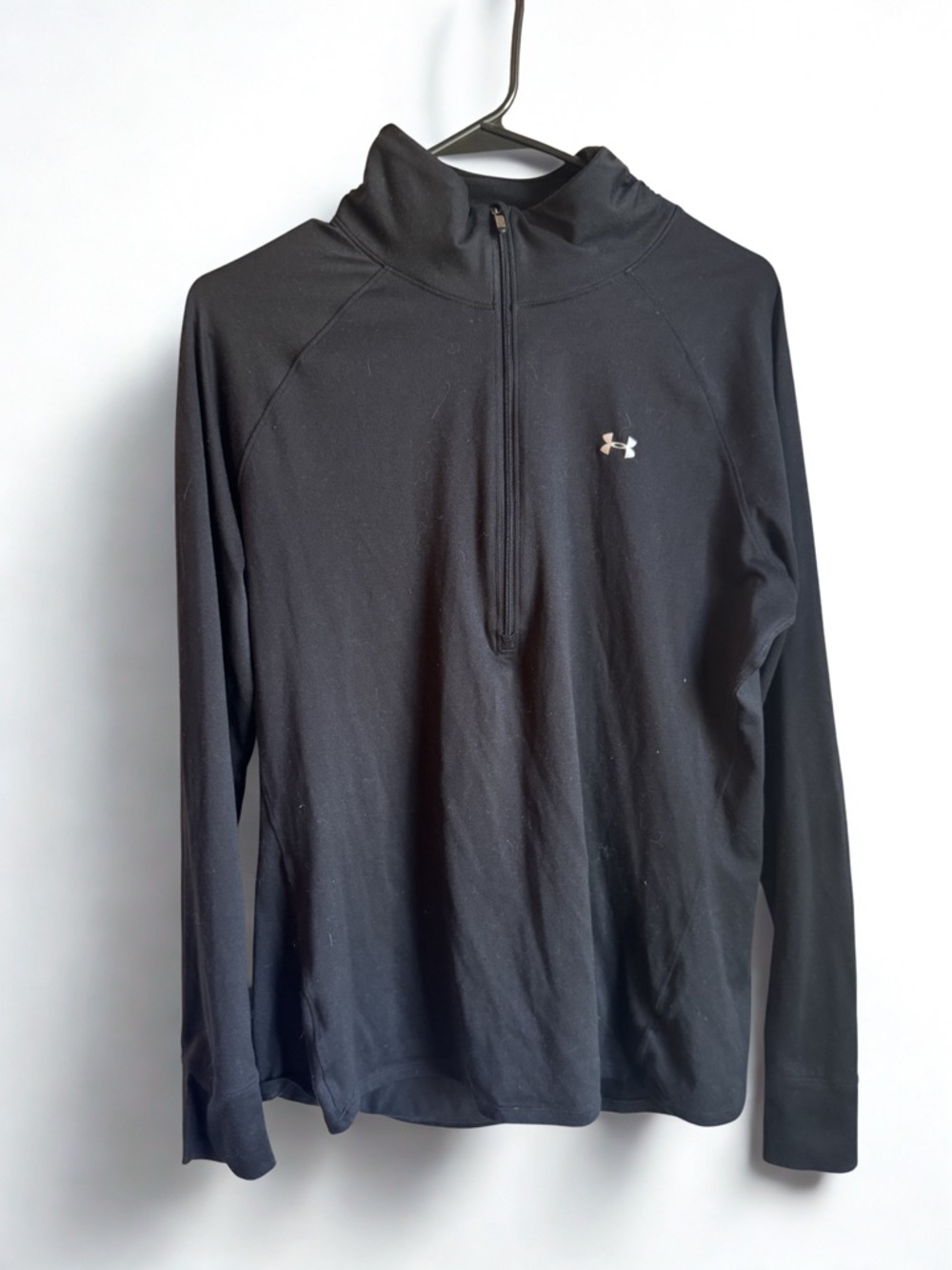 Under Armour Black Half-Zip Performance Jacket